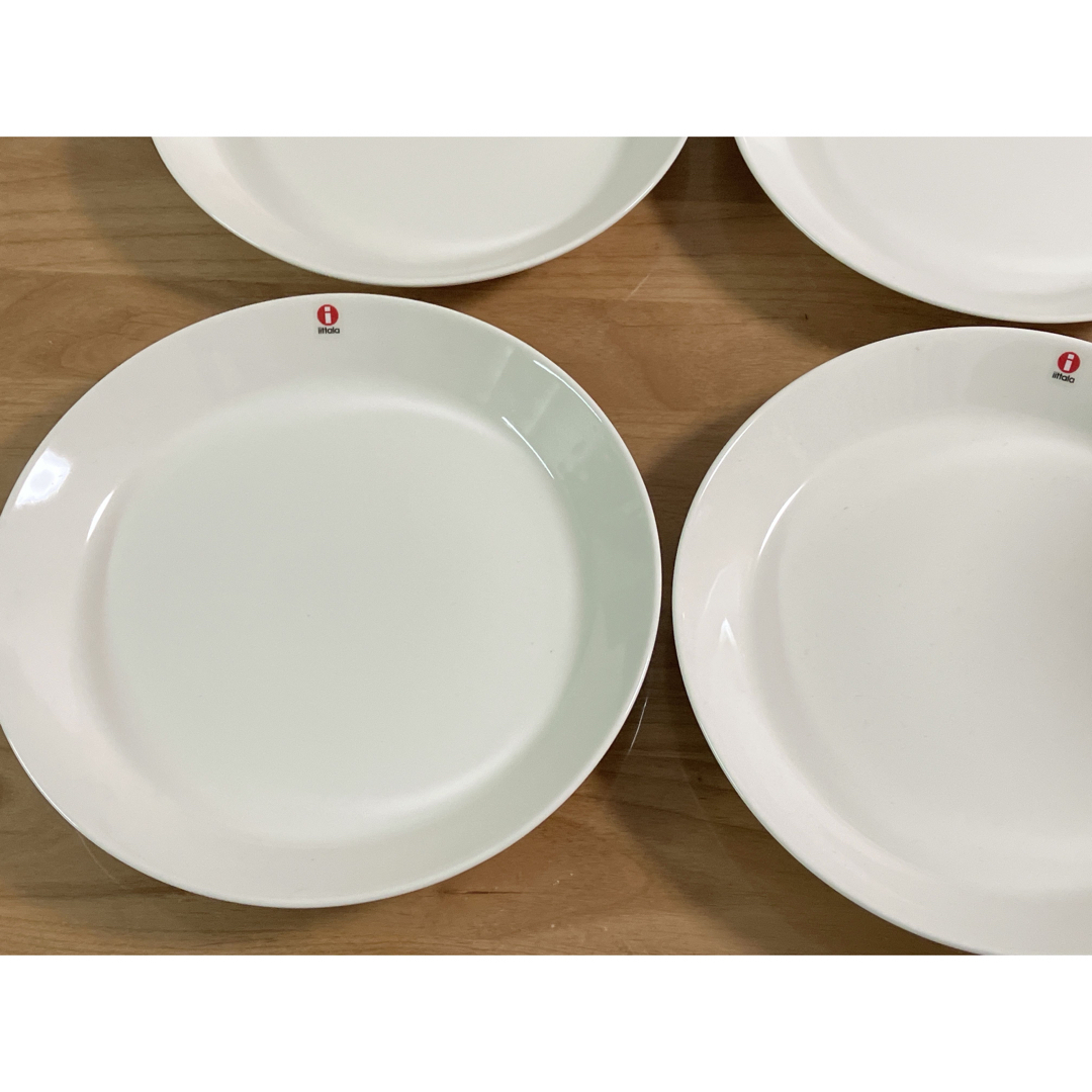 iittala(イッタラ)のイッタラ プレート ティーマ TEEMA ホワイト　お皿　23 ４枚セット インテリア/住まい/日用品のキッチン/食器(食器)の商品写真