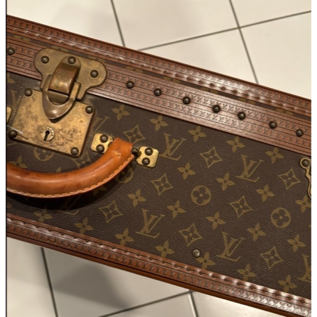 LOUIS VUITTON(ルイヴィトン)の希少 ルイヴィトン トランク アルゼール70 モノグラム メンズのバッグ(トラベルバッグ/スーツケース)の商品写真