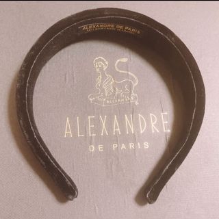 Alexandre de Paris - 試着のみ🌟アレクサンドルドゥパリ ベロアカチューシャ