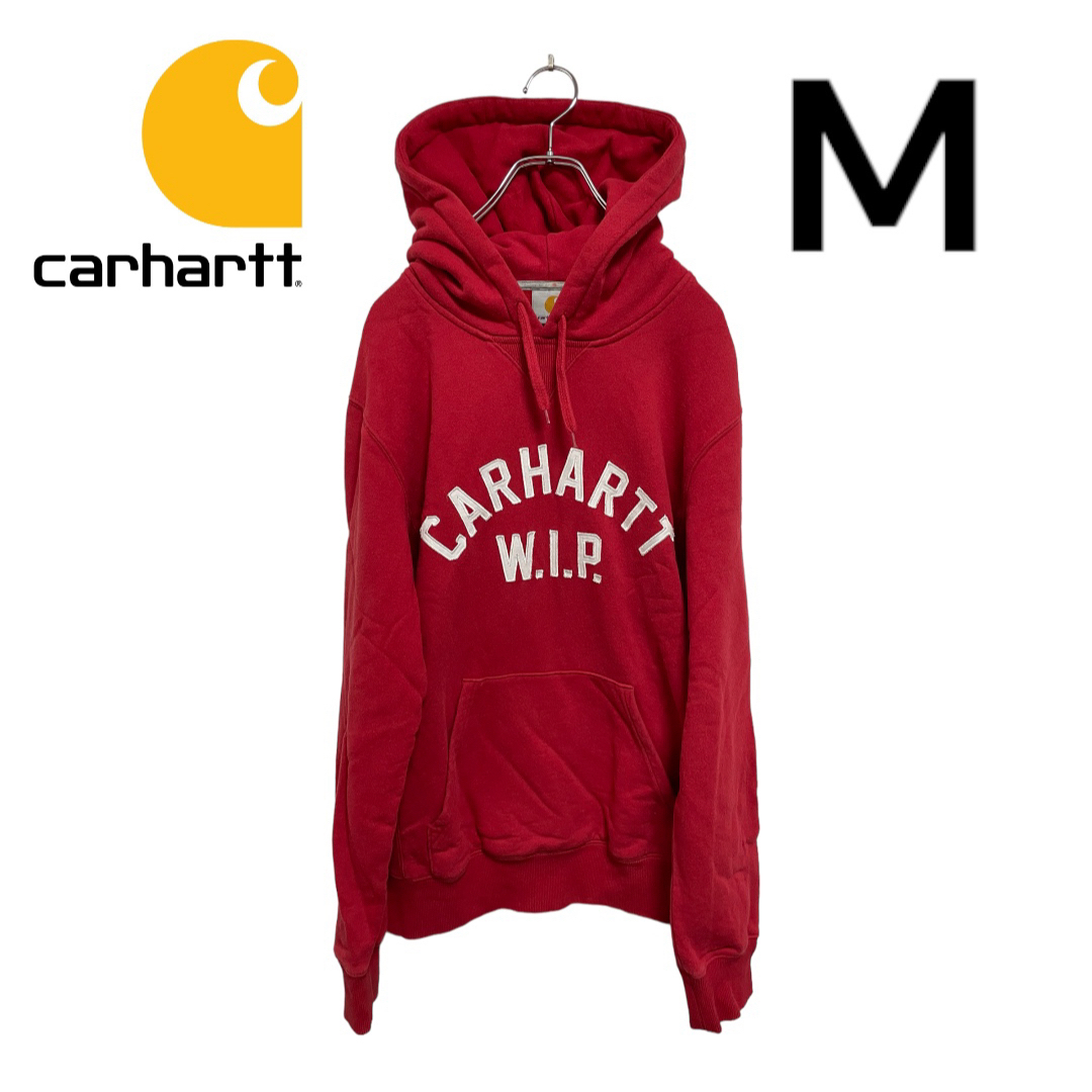 carhartt(カーハート)の【最安値】カーハート⭐︎スウェット⭐︎パーカー⭐︎レッド メンズのトップス(パーカー)の商品写真