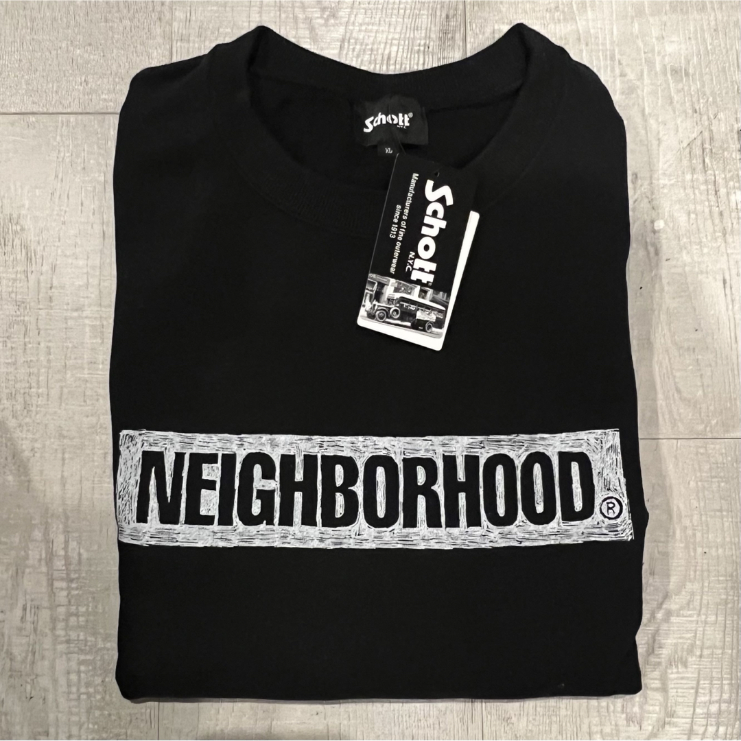 neighborhood schott sweat shirt Black XL