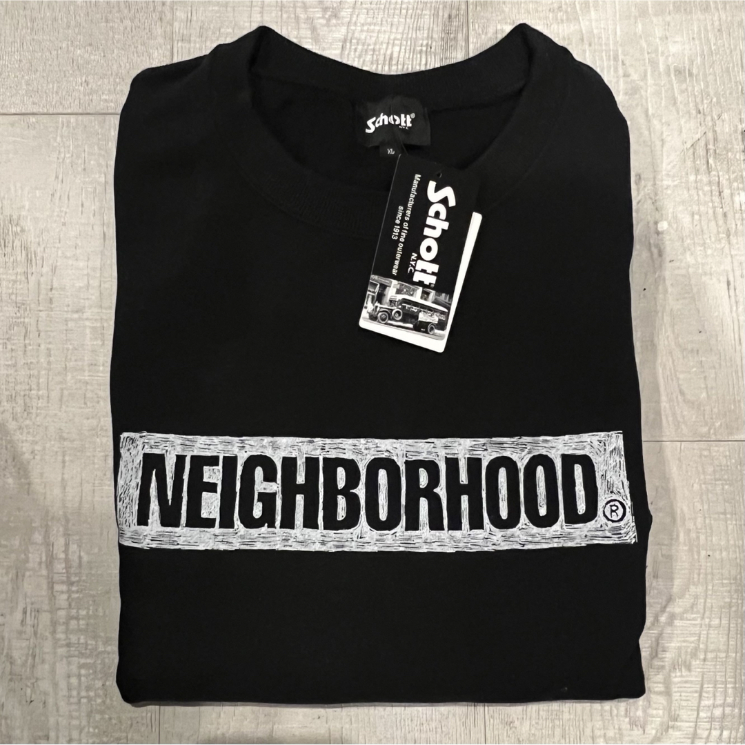 NEIGHBORHOOD(ネイバーフッド)のneighborhood schott sweat shirt Black XL メンズのトップス(スウェット)の商品写真