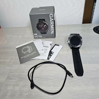 ガーミン(GARMIN)のGARMIN EPIX PRO (GEN 2) 51MM BLACK(腕時計(デジタル))