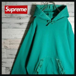 Supreme - 【希少デザイン】シュプリーム☆ポケット フード刺繍ロゴ入りパーカー レア 即完売