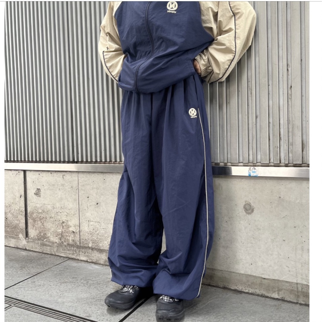 9090 N Logo Nylon Track Jacket Pants セット メンズのジャケット/アウター(ナイロンジャケット)の商品写真