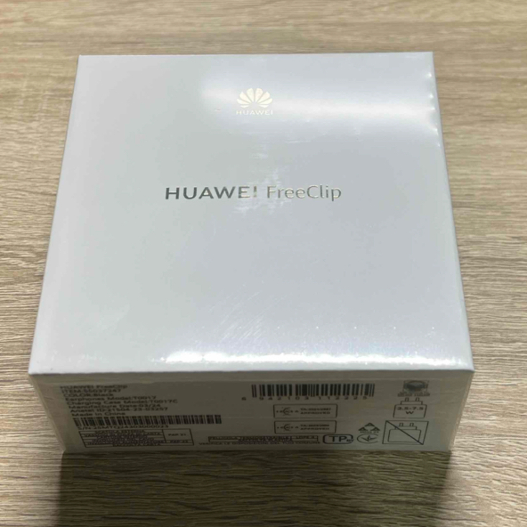HUAWEI(ファーウェイ)のHUAWEI FreeClip Black スマホ/家電/カメラのオーディオ機器(ヘッドフォン/イヤフォン)の商品写真