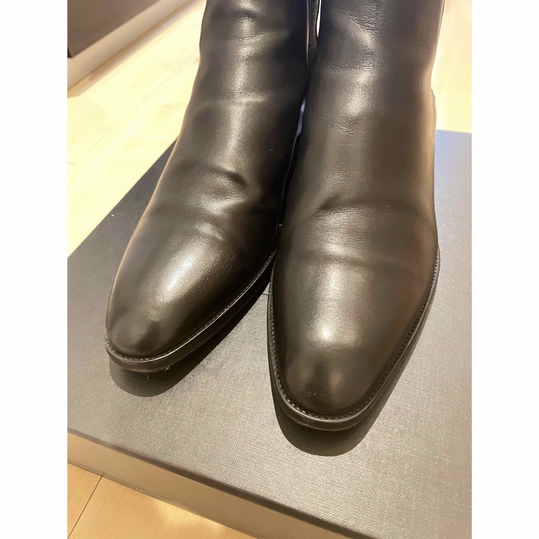 Saint Laurent(サンローラン)の【美品】サンローランパリ　サイドゴア　チェルシーブーツ　サイズ42 メンズの靴/シューズ(ブーツ)の商品写真
