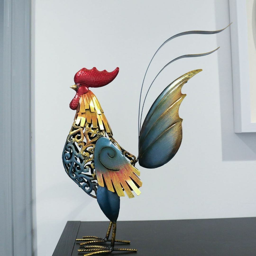 庭置き物 屋外置き物 にわとり アイアン 鉄 金属 アート 動物 鳥 庭置き物 屋外置き物 にわとり アイアン 鉄 金属 アート 動物 鳥