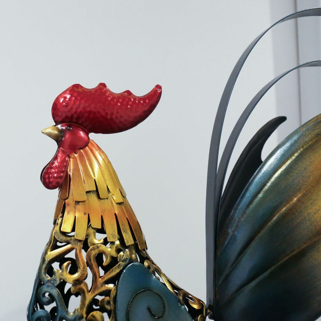 庭置き物 屋外置き物 にわとり アイアン 鉄 金属 アート 動物 鳥 庭置き物 屋外置き物 にわとり アイアン 鉄 金属 アート 動物 鳥