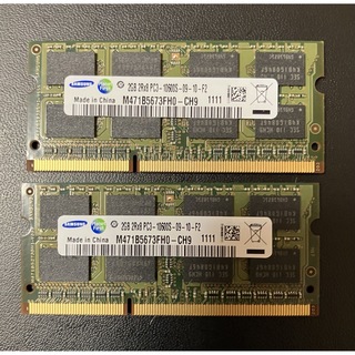 サムスン(SAMSUNG)のSAMSUNG サムスン メモリ PC3-10600S 2GB×2枚組(PCパーツ)