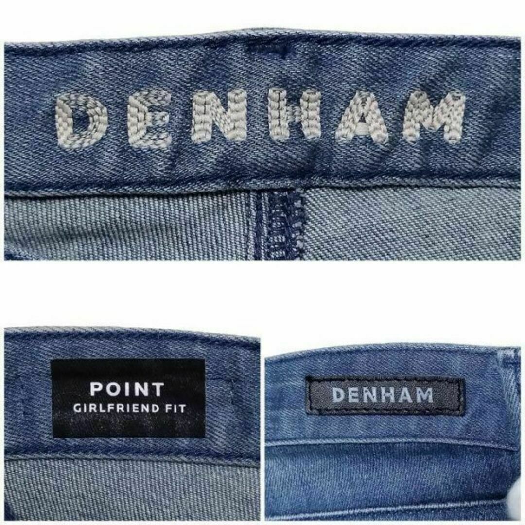 DENHAM(デンハム)のDENHAM デンハム POINT GIRLFRIEND FIT ウエスト70 レディースのパンツ(デニム/ジーンズ)の商品写真