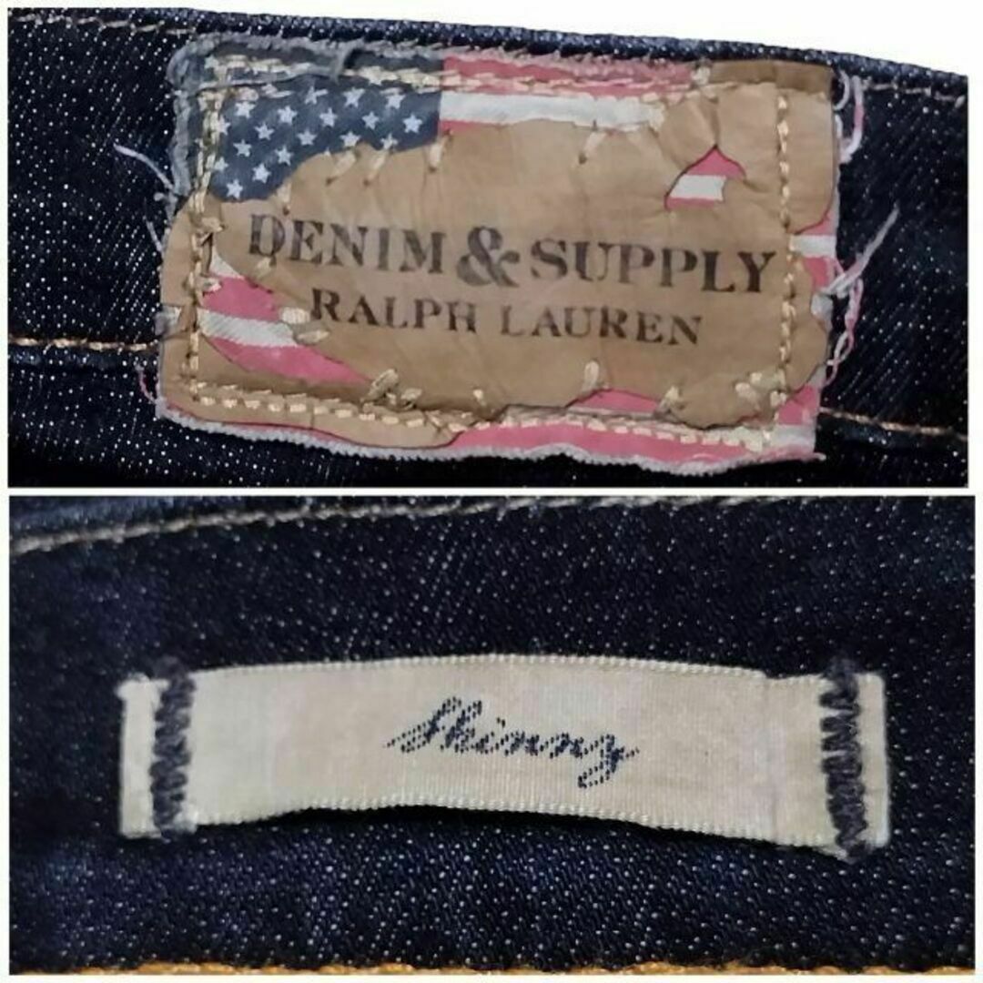 Denim & Supply Ralph Lauren(デニムアンドサプライラルフローレン)のDenim&Supply Palph Lauren スキニー 濃紺 ストレッチ レディースのパンツ(デニム/ジーンズ)の商品写真