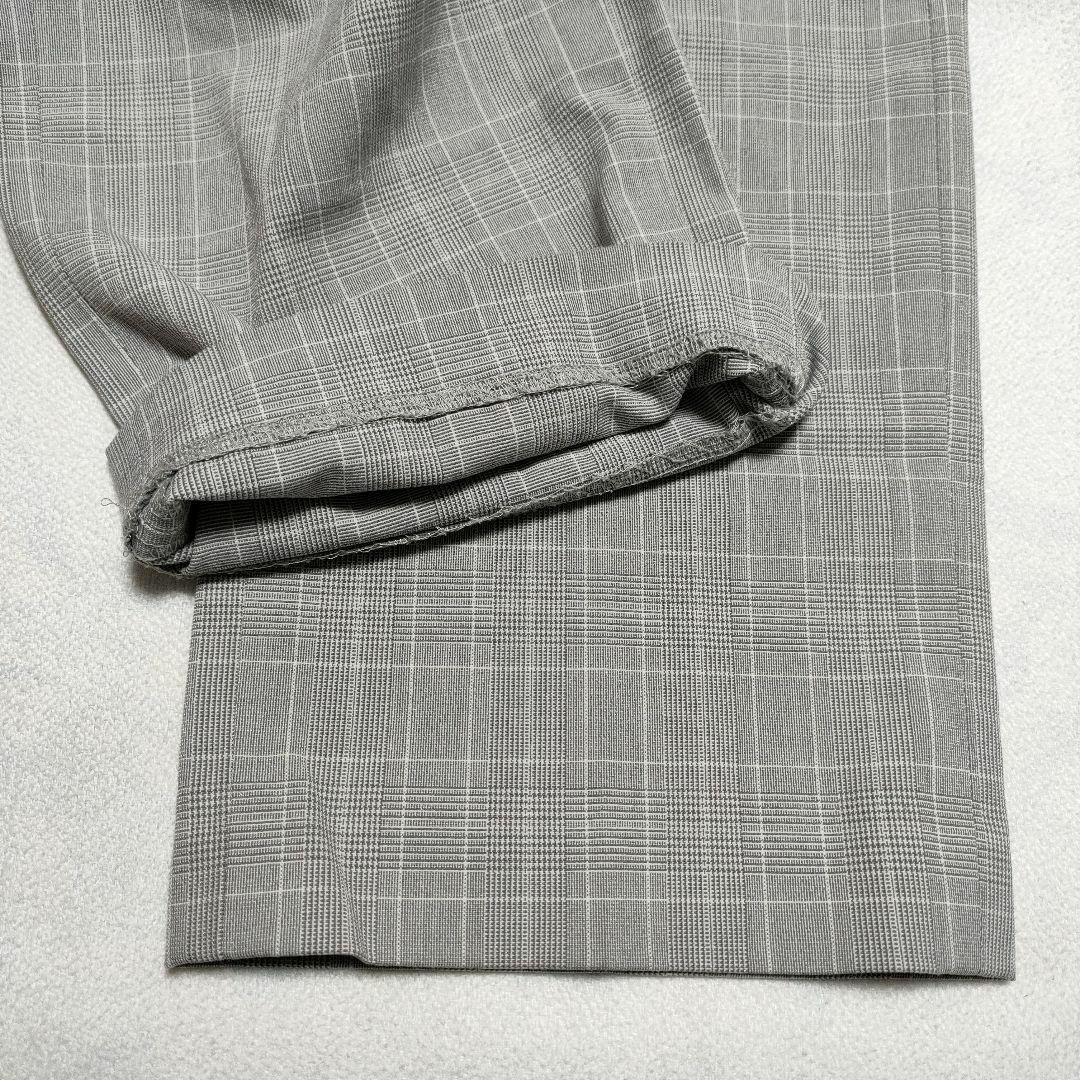UNIQLO(ユニクロ)のユニクロ (M)　EZYアンクルパンツ　チェック　2WAYストレッチ レディースのパンツ(その他)の商品写真