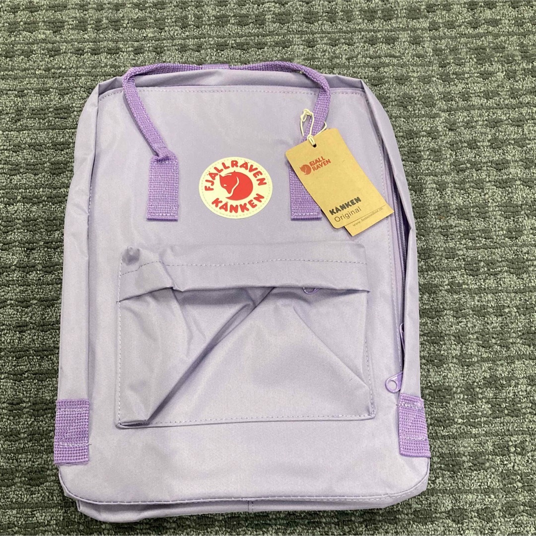 FJALLRAVEN KANKEN(フェールラーベンカンケン)の新品 フェールラーベンカンケン パープル　16L リュック レディースのバッグ(リュック/バックパック)の商品写真