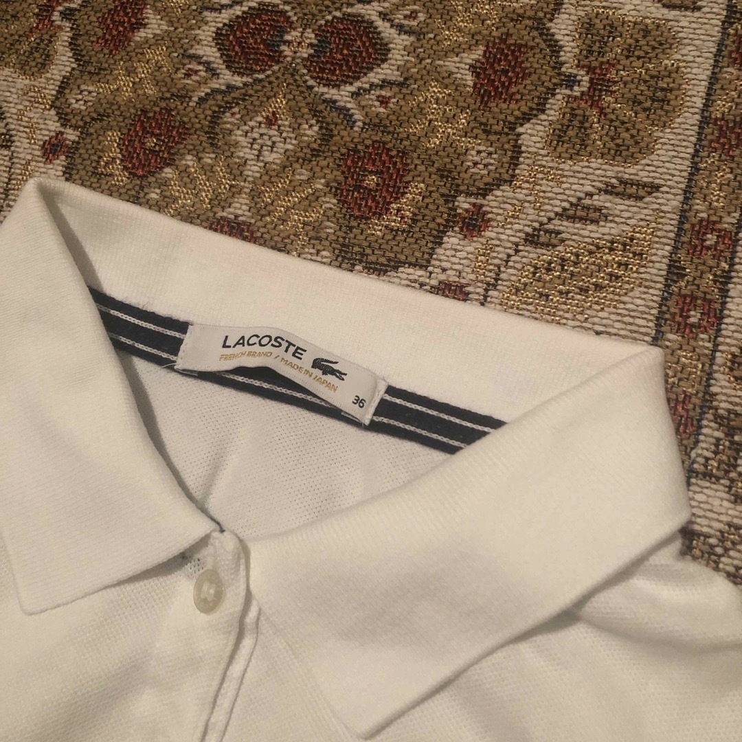 Lochie(ロキエ)のLACOSTE border polo レディースのトップス(カットソー(半袖/袖なし))の商品写真