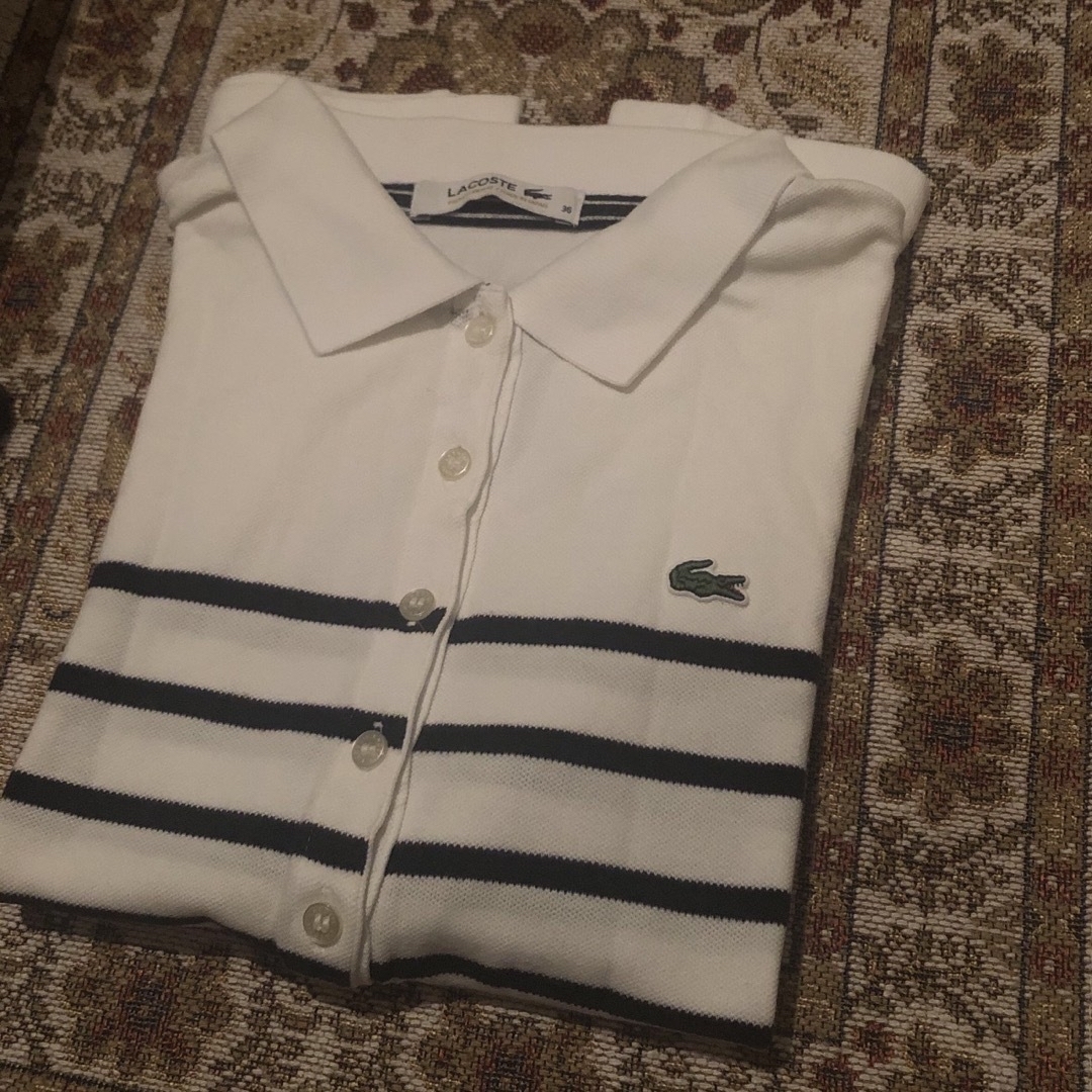 Lochie(ロキエ)のLACOSTE border polo レディースのトップス(カットソー(半袖/袖なし))の商品写真