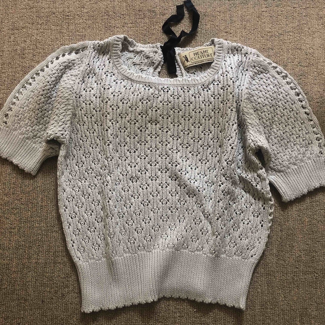 Lochie(ロキエ)のme couture summer knit tops レディースのトップス(カットソー(半袖/袖なし))の商品写真