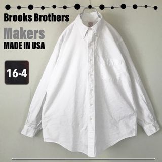 ブルックスブラザース(Brooks Brothers)のブルックスブラザーズ/Makers★USA製★オックスフォード/ポロカラーシャツ(シャツ)