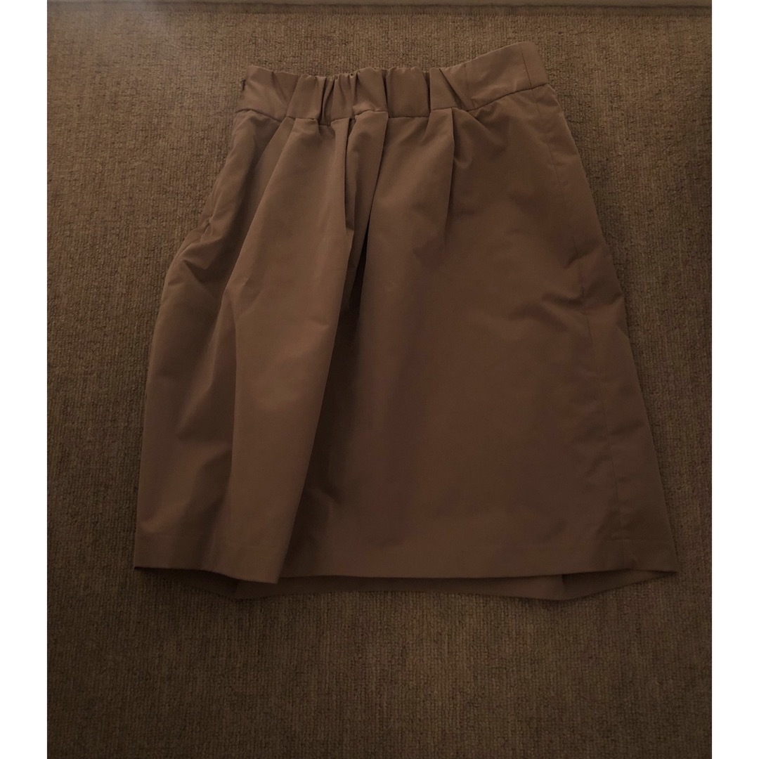 Couture Brooch(クチュールブローチ)のbeige ribbon skirt ❤︎ レディースのスカート(ひざ丈スカート)の商品写真