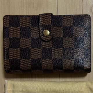 ルイヴィトン(LOUIS VUITTON)のルイヴィトン　ダミエ　折り畳み財布　がま口(財布)