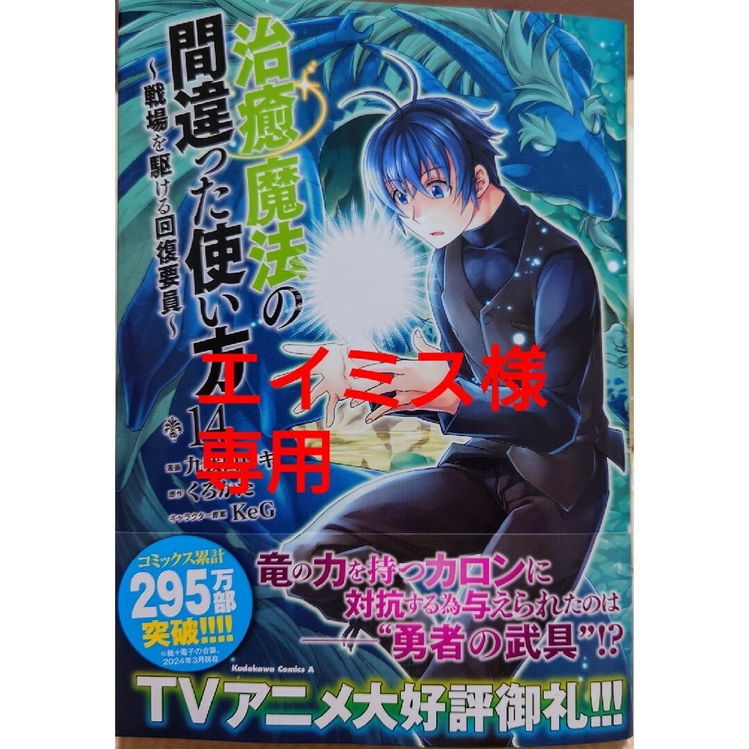 角川書店(カドカワショテン)の治癒魔法の間違った使い方１４　と　賢者の弟子を名乗る賢者ＴＨＥ　ＣＯＭＩＣ１２ エンタメ/ホビーの漫画(青年漫画)の商品写真