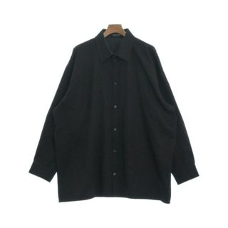 BALENCIAGA バレンシアガ カジュアルシャツ 41(XL位) 黒 【古着】【中古】