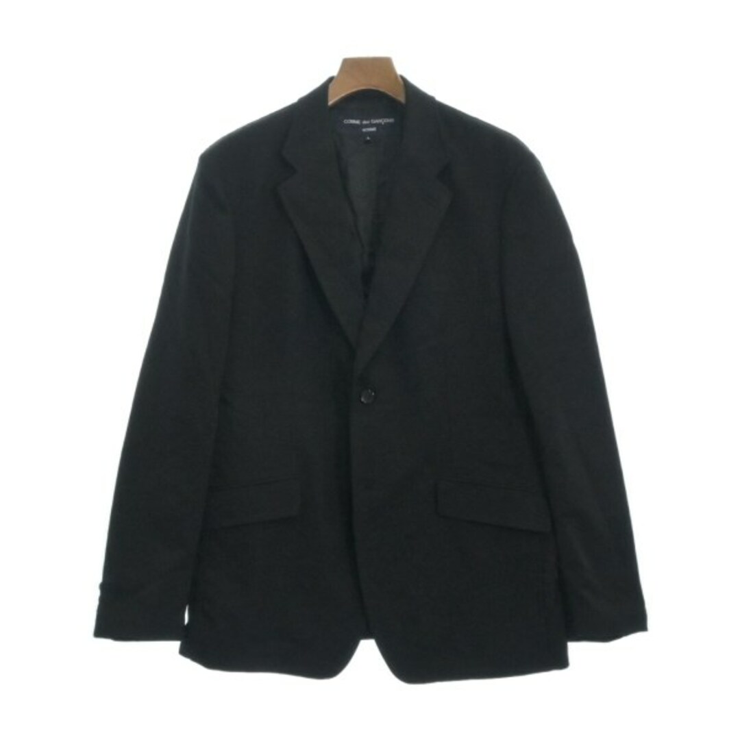 COMME des GARCONS HOMME(コムデギャルソンオム)のCOMME des GARCONS HOMME カジュアルジャケット L 黒 【古着】【中古】 メンズのジャケット/アウター(テーラードジャケット)の商品写真