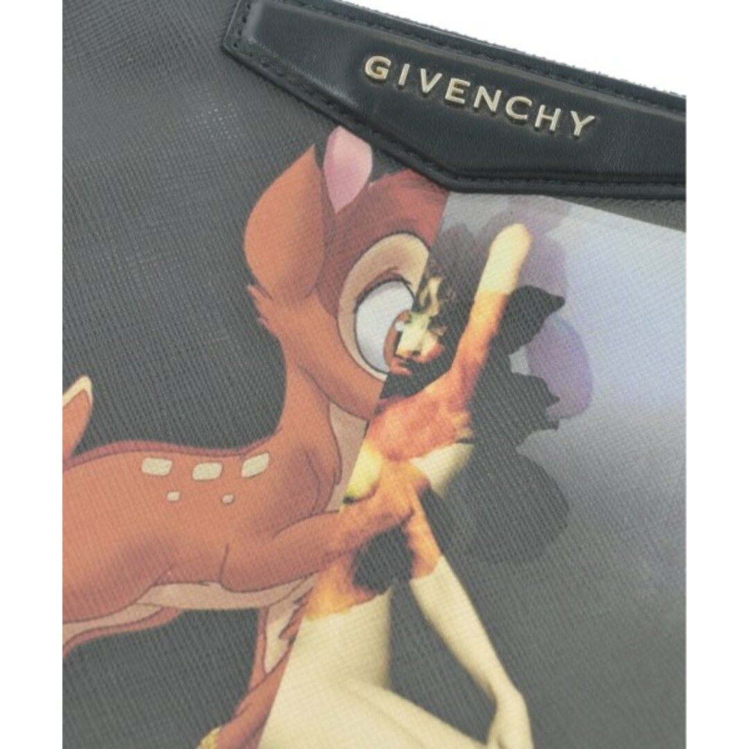 GIVENCHY(ジバンシィ)のGIVENCHY ジバンシー ポーチ - 黒x茶等 【古着】【中古】 レディースのファッション小物(ポーチ)の商品写真