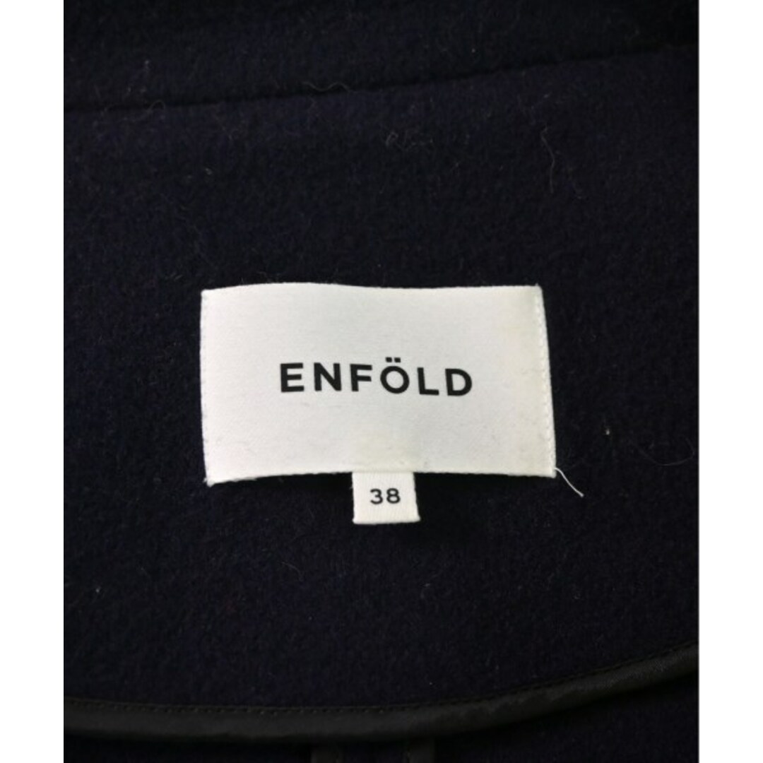 ENFOLD(エンフォルド)のENFOLD エンフォルド ブルゾン（その他） 38(M位) 紺 【古着】【中古】 レディースのジャケット/アウター(その他)の商品写真