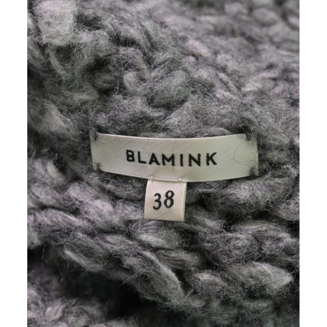 BLAMINK(ブラミンク)のBLAMINK ブラミンク ニット・セーター 38(M位) グレー 【古着】【中古】 レディースのトップス(ニット/セーター)の商品写真