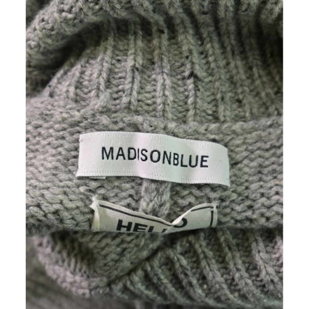 MADISONBLUE(マディソンブルー)のMADISON BLUE ニット・セーター 00(XS位) グレー 【古着】【中古】 レディースのトップス(ニット/セーター)の商品写真