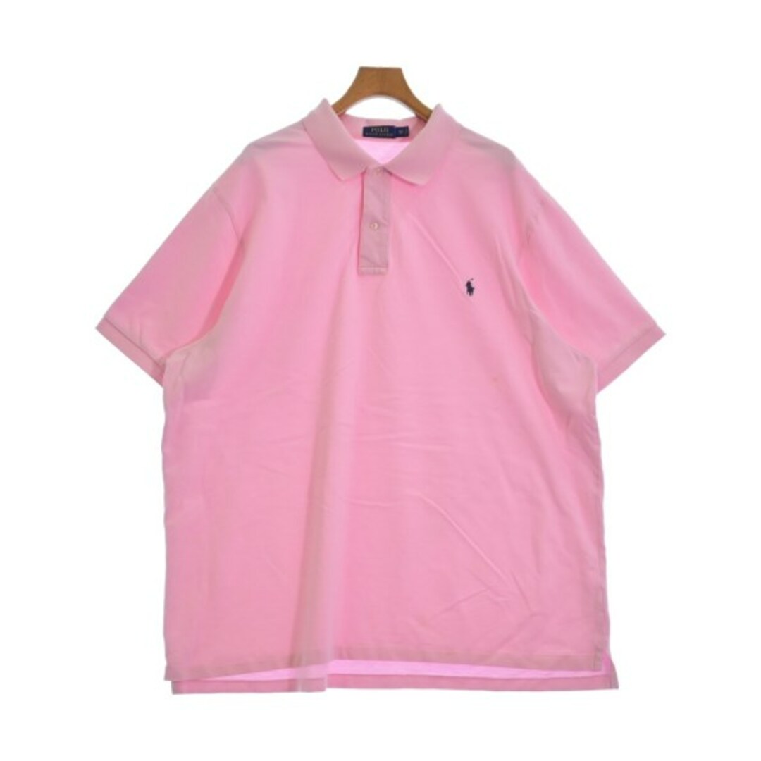 POLO RALPH LAUREN(ポロラルフローレン)のPolo Ralph Lauren ポロシャツ 3XL ピンク 【古着】【中古】 メンズのトップス(ポロシャツ)の商品写真