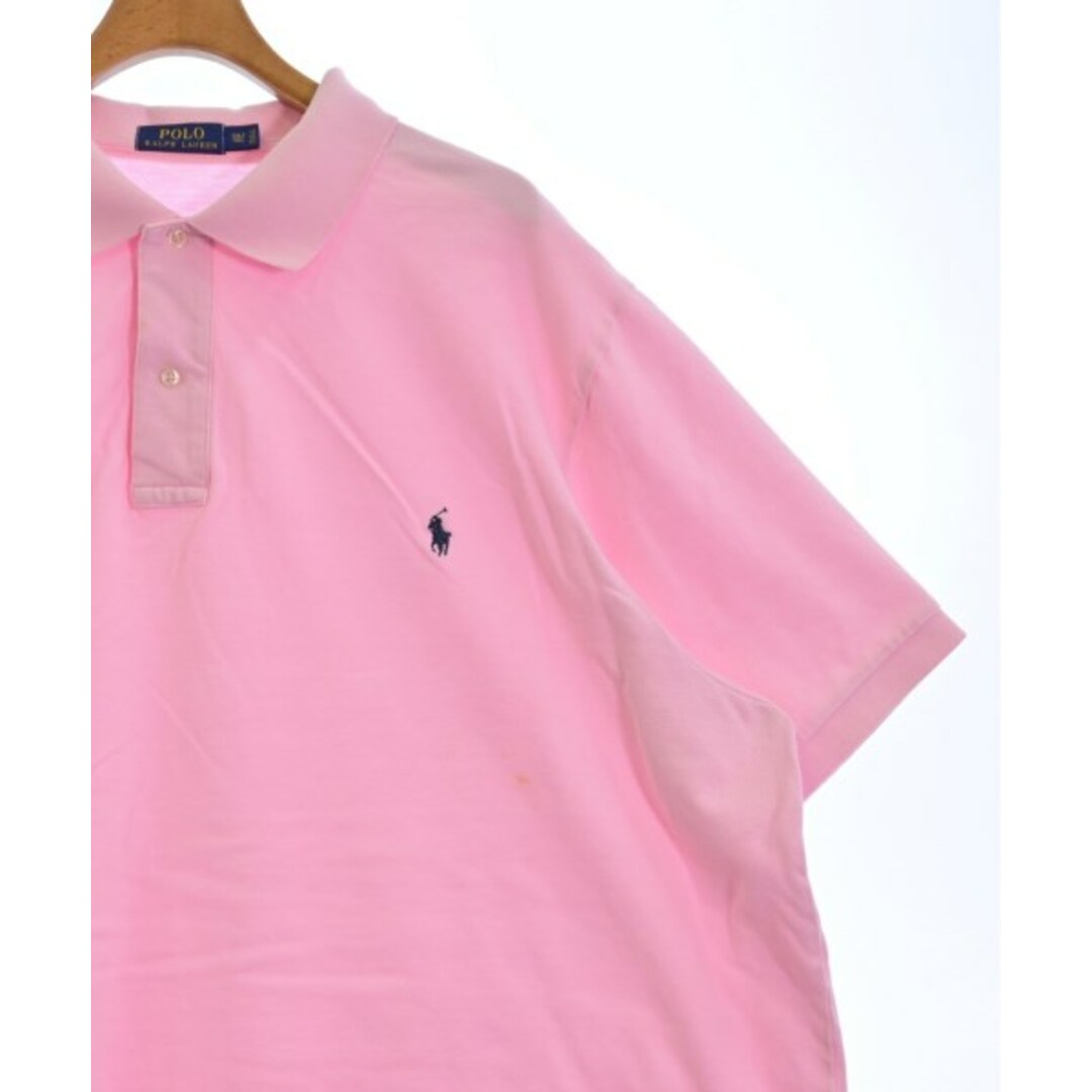 POLO RALPH LAUREN(ポロラルフローレン)のPolo Ralph Lauren ポロシャツ 3XL ピンク 【古着】【中古】 メンズのトップス(ポロシャツ)の商品写真