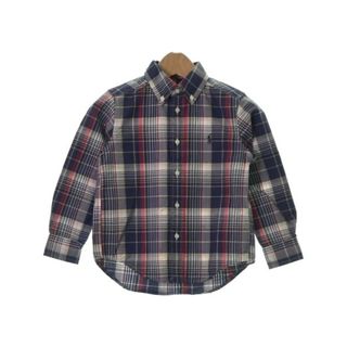 ポロラルフローレン(POLO RALPH LAUREN)のPolo Ralph Lauren シャツ 100 紫x赤x白等(チェック) 【古着】【中古】(ブラウス)