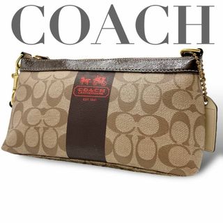 コーチ(COACH)のCOACH ショルダーバッグ ヘリテージストライプ シグネチャー 11562(ショルダーバッグ)