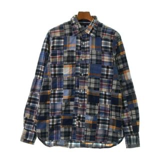 トミーヒルフィガー(TOMMY HILFIGER)のTOMMY HILFIGER カジュアルシャツ S 青系x赤x黄等(チェック) 【古着】【中古】(シャツ)