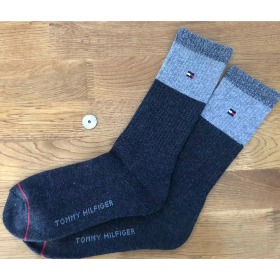 TOMMY HILFIGER(トミーヒルフィガー)の新品トミーヒルフィガーTOMMY HILFIGERメンズ3足セット843 メンズのレッグウェア(ソックス)の商品写真