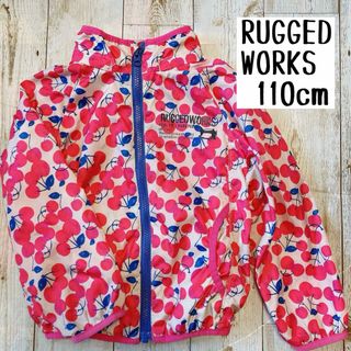 ラゲッドワークス(RUGGEDWORKS)のラゲッドワークス　さくらんぼ　チェリー　ウインドブレーカー　110(ジャケット/上着)