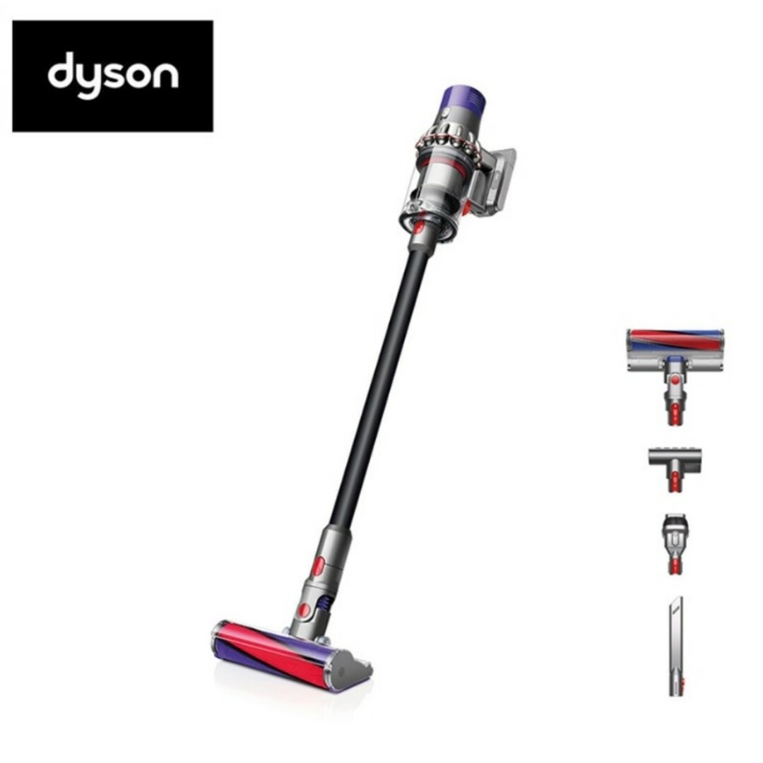 Dyson(ダイソン)のDyson Cyclone V10 Fluffy Black FF LF BK… スマホ/家電/カメラの生活家電(掃除機)の商品写真