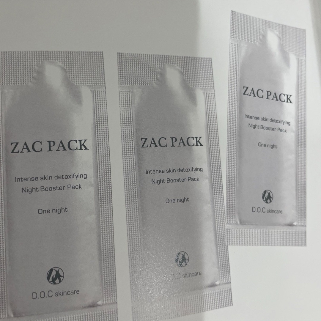 zacpack20回分　ザックパック　ドックスキンケア　docskincare コスメ/美容のスキンケア/基礎化粧品(パック/フェイスマスク)の商品写真