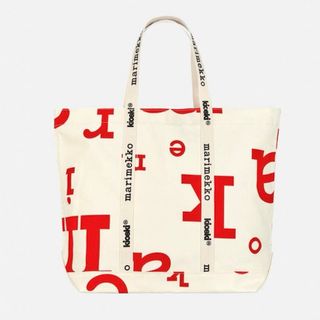 マリメッコ(marimekko)の【未使用】マリメッコ Carrier Big Marimerkki トートバッグ(トートバッグ)