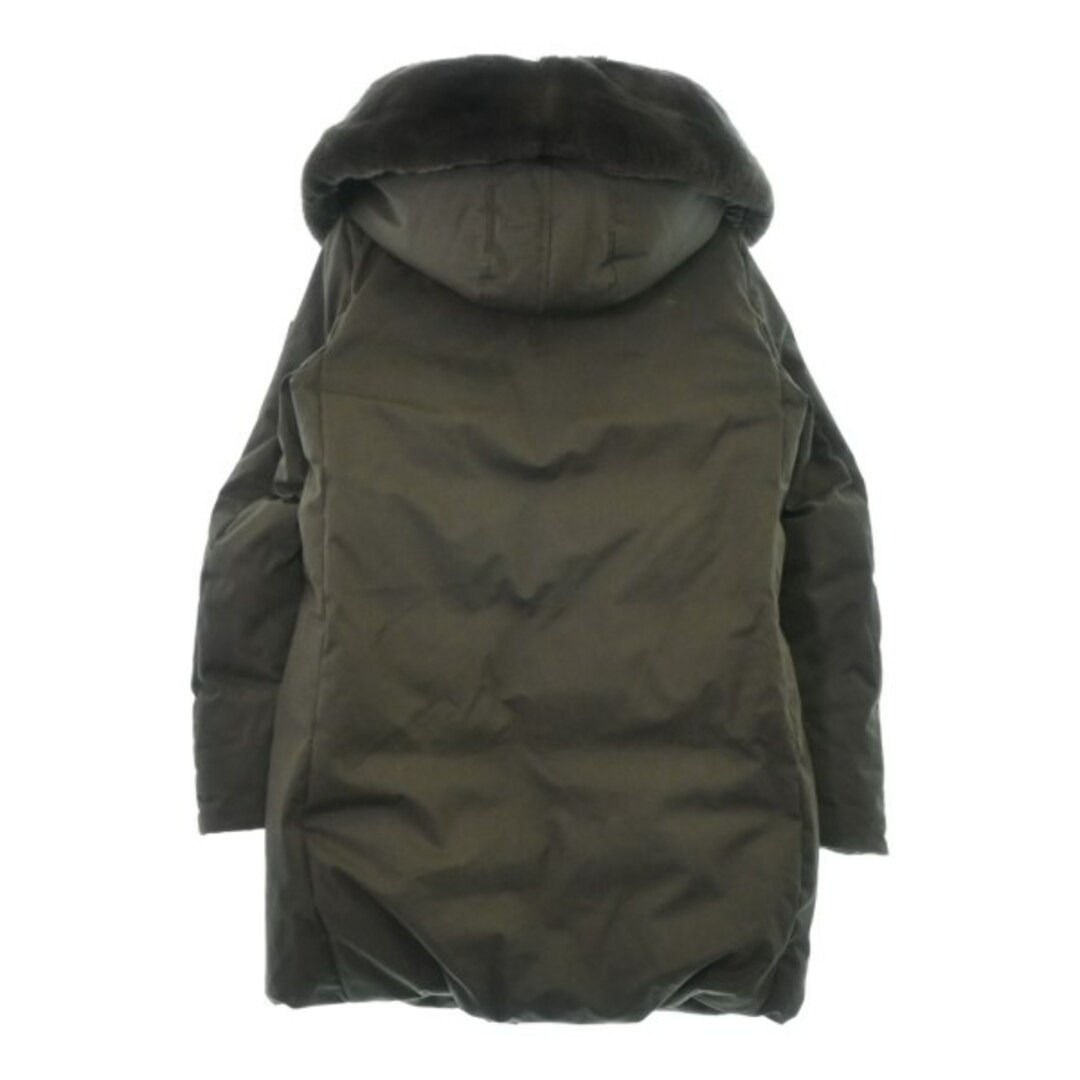 WOOLRICH(ウールリッチ)のWOOLRICH ウールリッチ ダウンコート S カーキ 【古着】【中古】 レディースのジャケット/アウター(ダウンコート)の商品写真