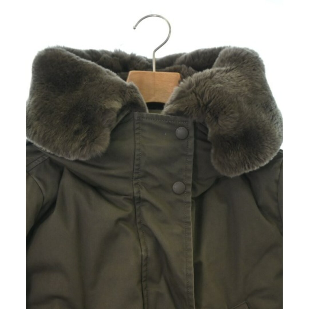 WOOLRICH(ウールリッチ)のWOOLRICH ウールリッチ ダウンコート S カーキ 【古着】【中古】 レディースのジャケット/アウター(ダウンコート)の商品写真