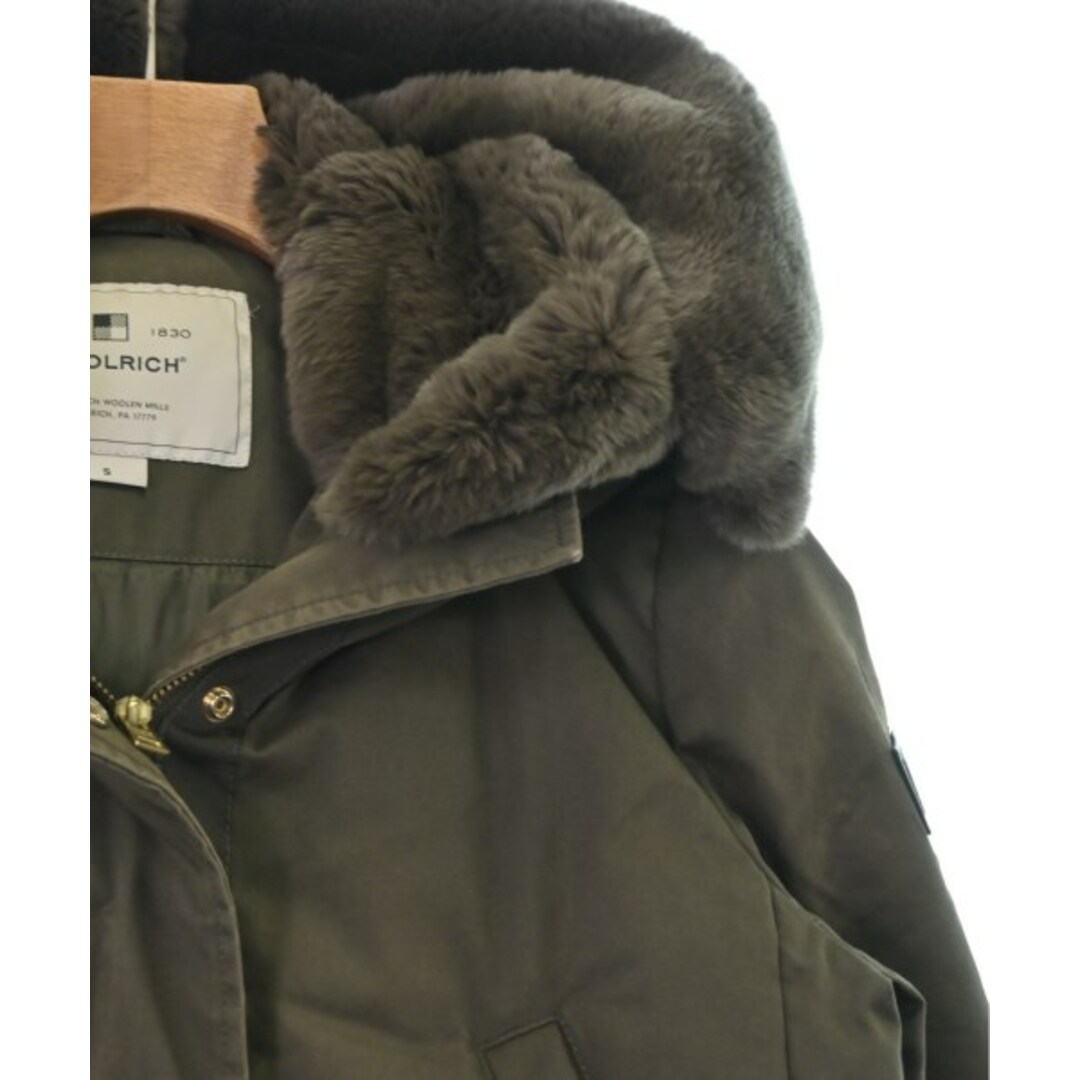 WOOLRICH(ウールリッチ)のWOOLRICH ウールリッチ ダウンコート S カーキ 【古着】【中古】 レディースのジャケット/アウター(ダウンコート)の商品写真