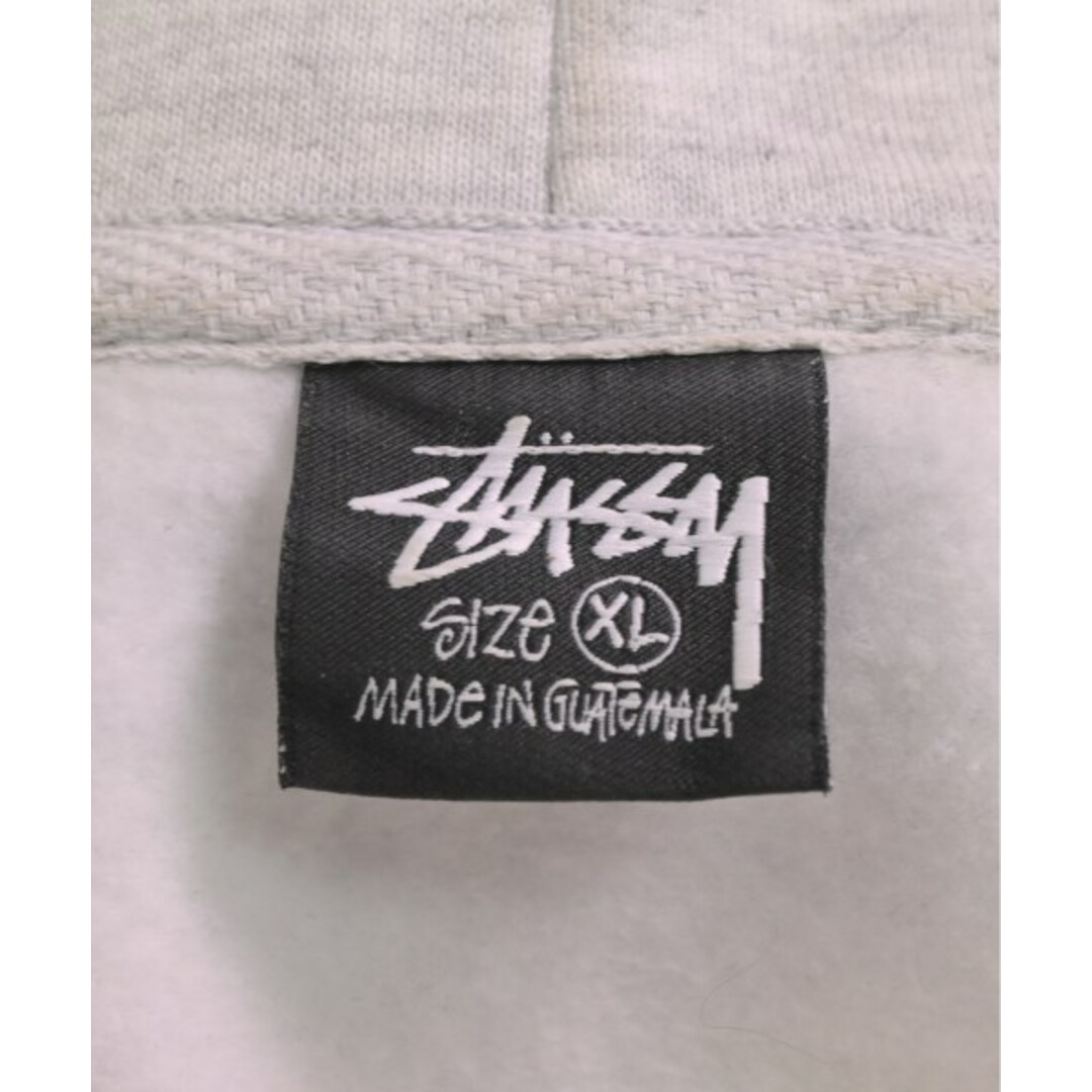 STUSSY(ステューシー)のSTUSSY ステューシー パーカー XL グレー 【古着】【中古】 メンズのトップス(パーカー)の商品写真