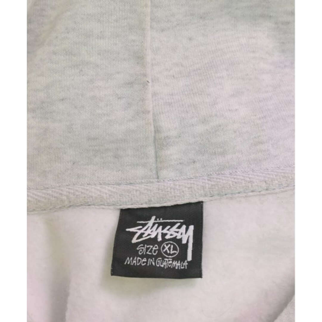 STUSSY(ステューシー)のSTUSSY ステューシー パーカー XL グレー 【古着】【中古】 メンズのトップス(パーカー)の商品写真