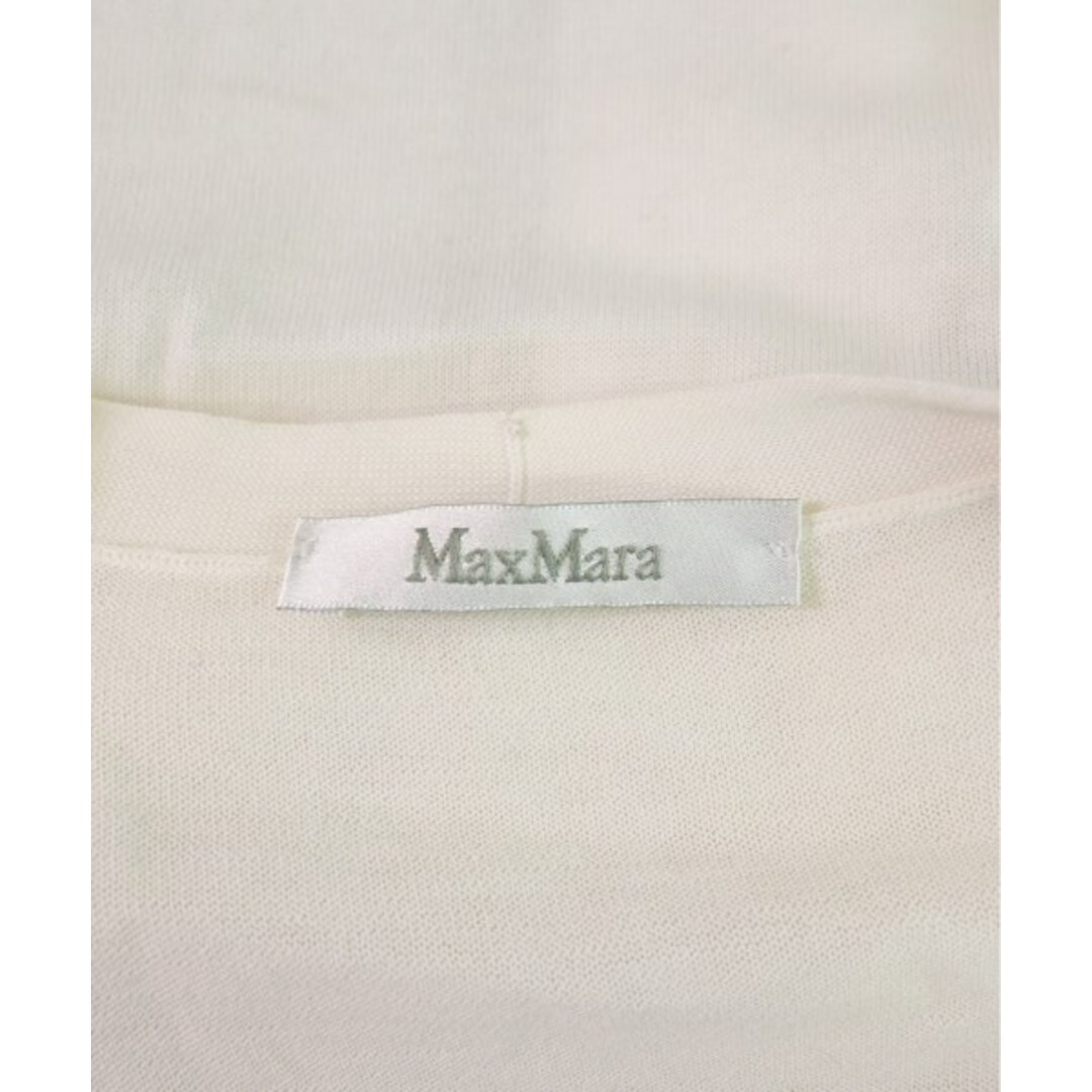 Max Mara(マックスマーラ)のMax Mara マックスマーラ ニット・セーター M 白 【古着】【中古】 レディースのトップス(ニット/セーター)の商品写真