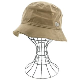 NEW ERA - NEW ERA ニューエラ ハット S/M ベージュ系 【古着】【中古】