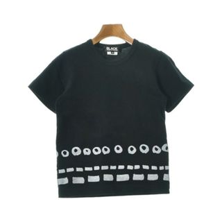 ブラックコムデギャルソン(BLACK COMME des GARCONS)のBLACK COMME des GARCONS Tシャツ・カットソー XS 黒 【古着】【中古】(カットソー(半袖/袖なし))