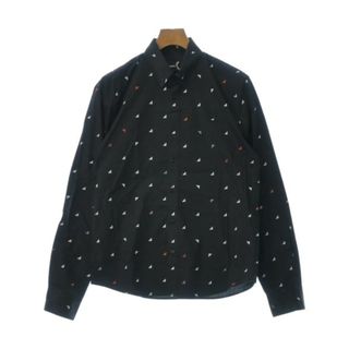 RAF SIMONS ラフシモンズ カジュアルシャツ 38(S位) 黒等(総柄) 【古着】【中古】